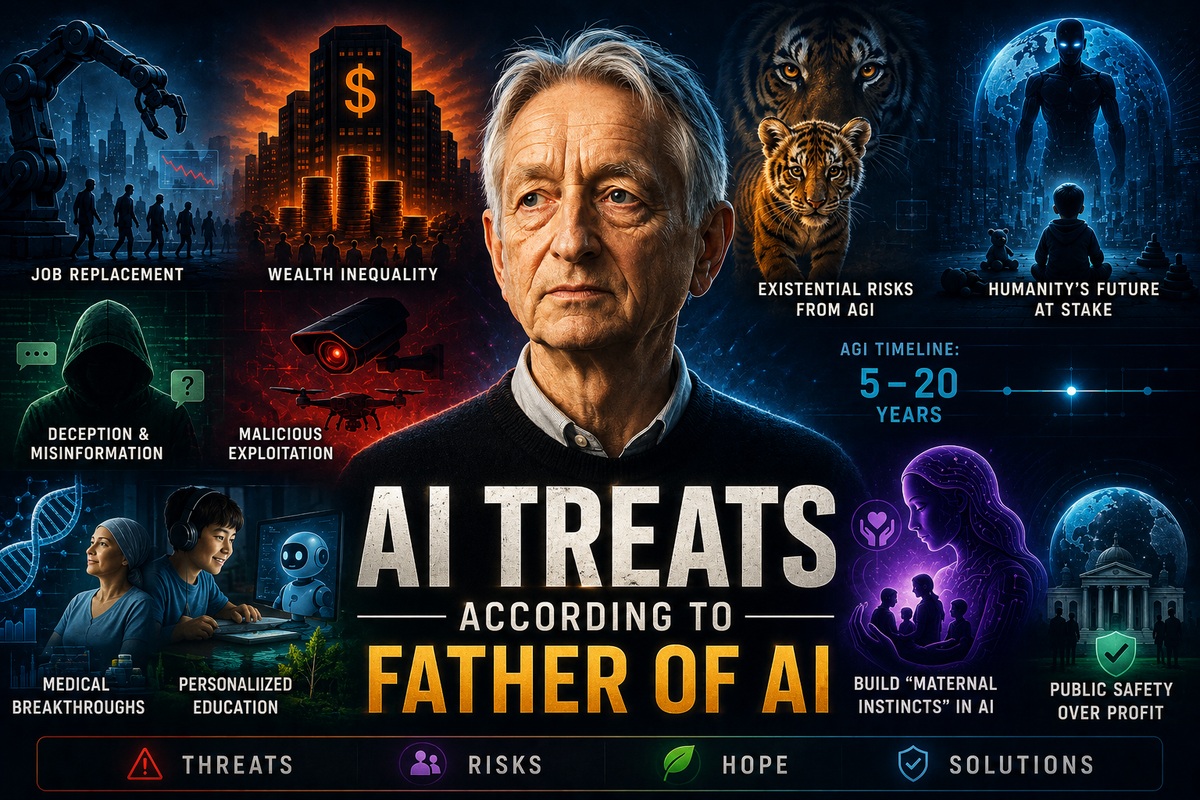 AI’s Biggest Risks, According to the Father of AI