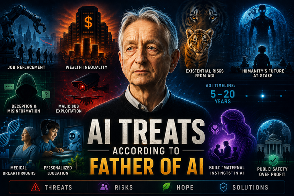 AI’s Biggest Risks, According to the Father of AI
